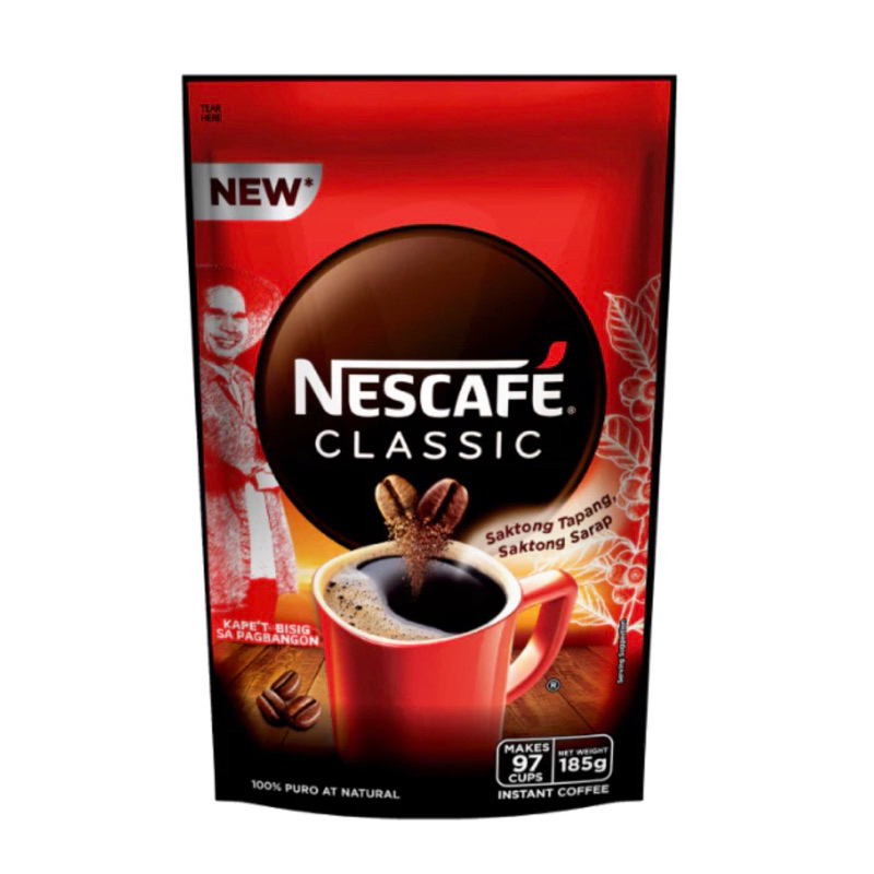 NESCAFE Classic Instant Coffee - 185g | Shopee Singapore