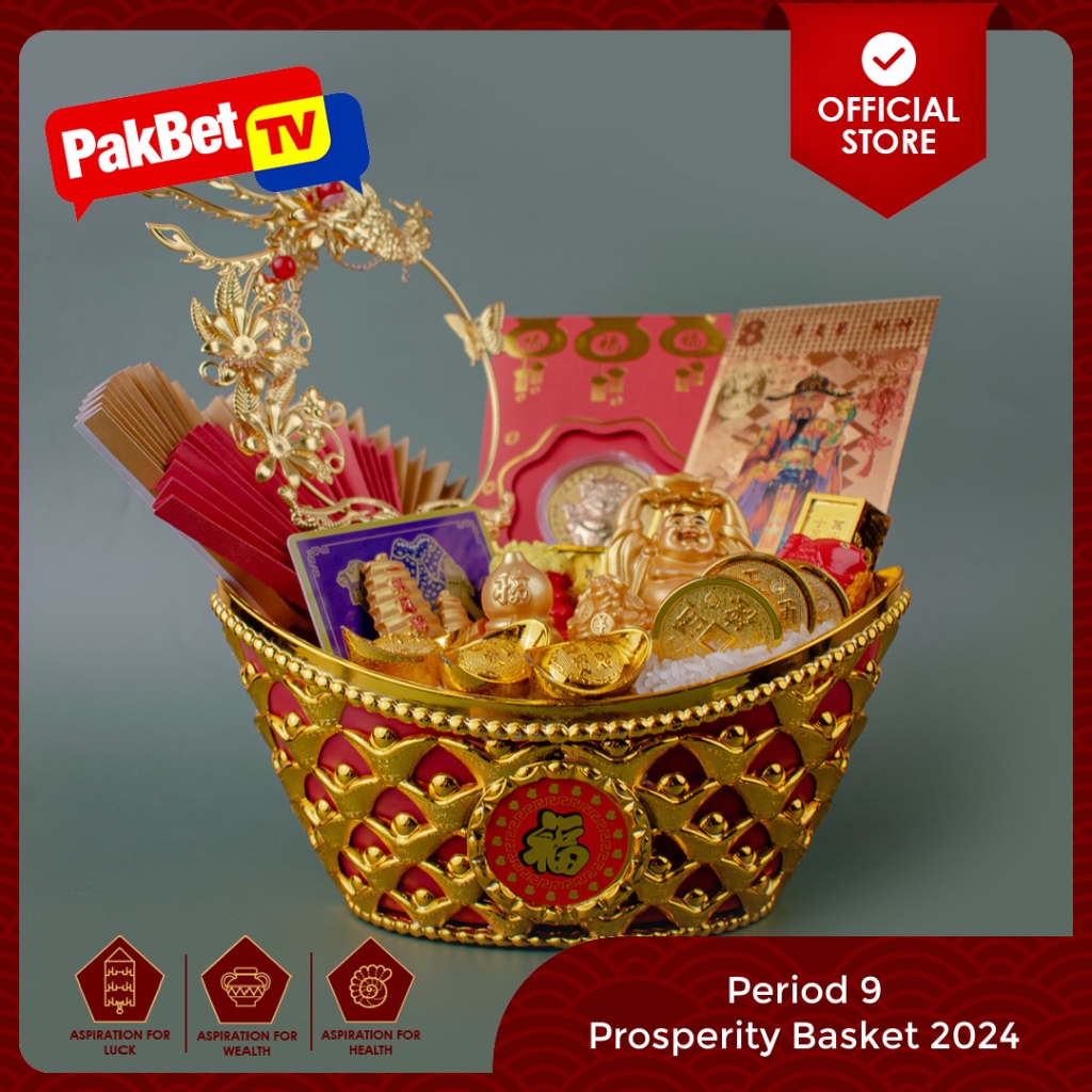 Set] PERIOD 9 Prosperity Basket 2024 Year of The DRAGON