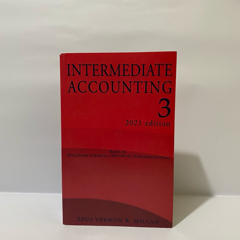 INTERMEDIATE ACCOUNTING 3 by Millan 2021 EDITION (PRELOVED) | Shopee ...