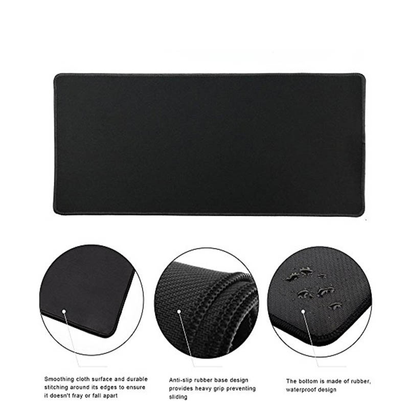 120CM 90cm 80CM 70CM black large game mouse pad expansion mouse pad ...