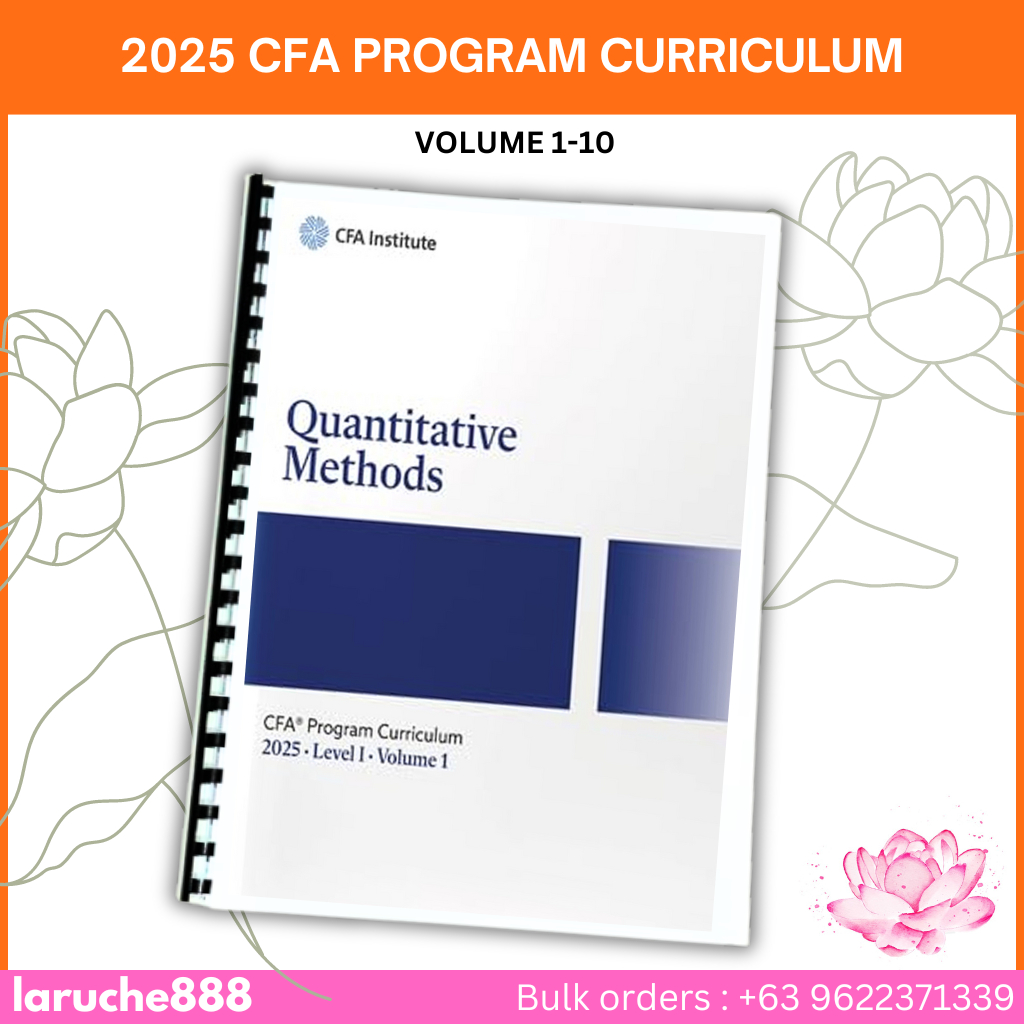 REPRINTED: 2025 CFA CURRICULUM LEVEL 1 (VOLUME 1-10) | Shopee Singapore