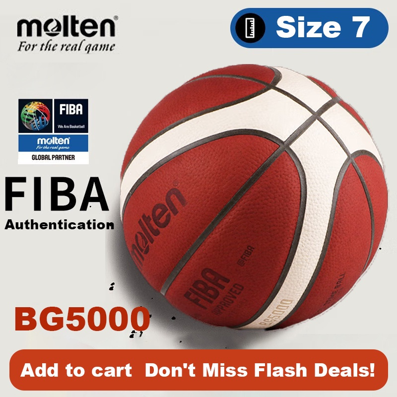 High Performance Composite PU Leather Basketball Ball FIBA