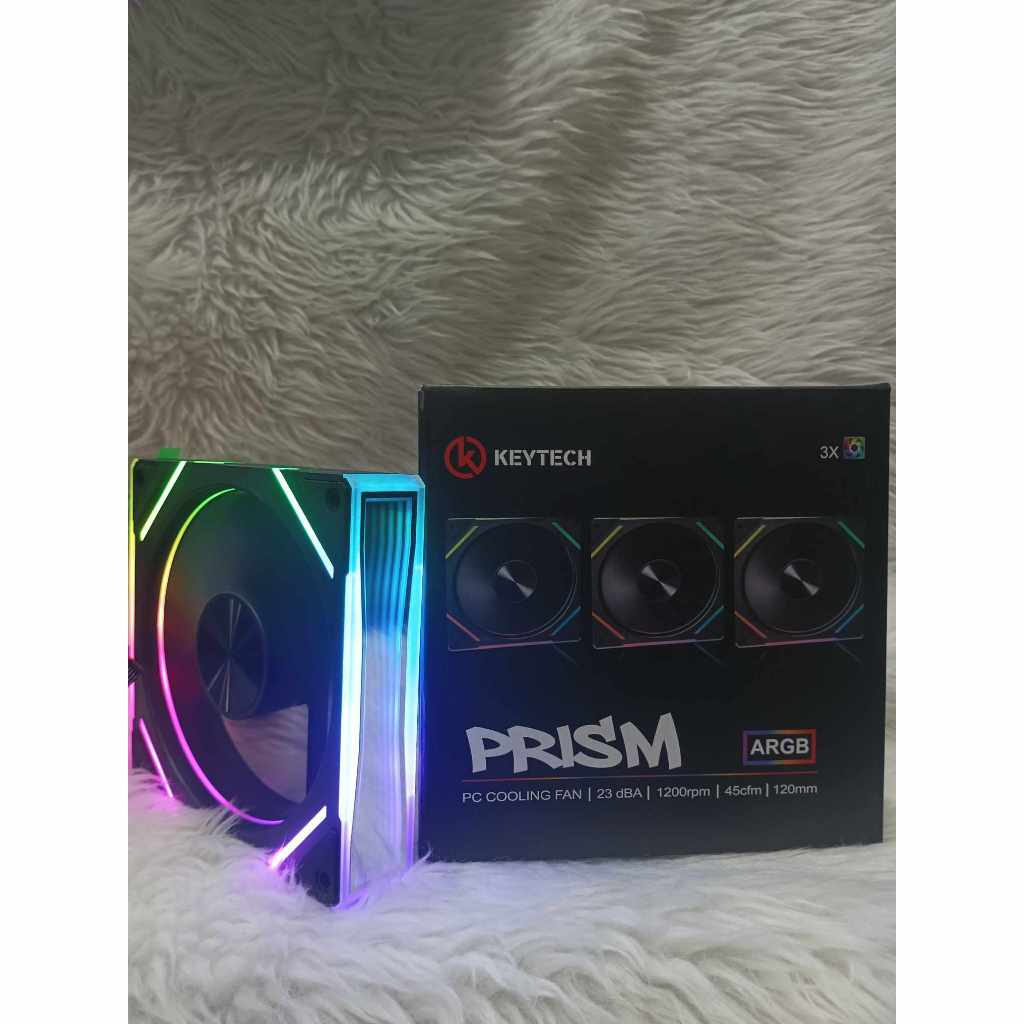 KEYTECH PRISM ARGB BLACK | Shopee Singapore