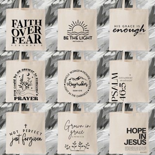 Tote Bag Bible Verse Version 6 | Shopee Singapore