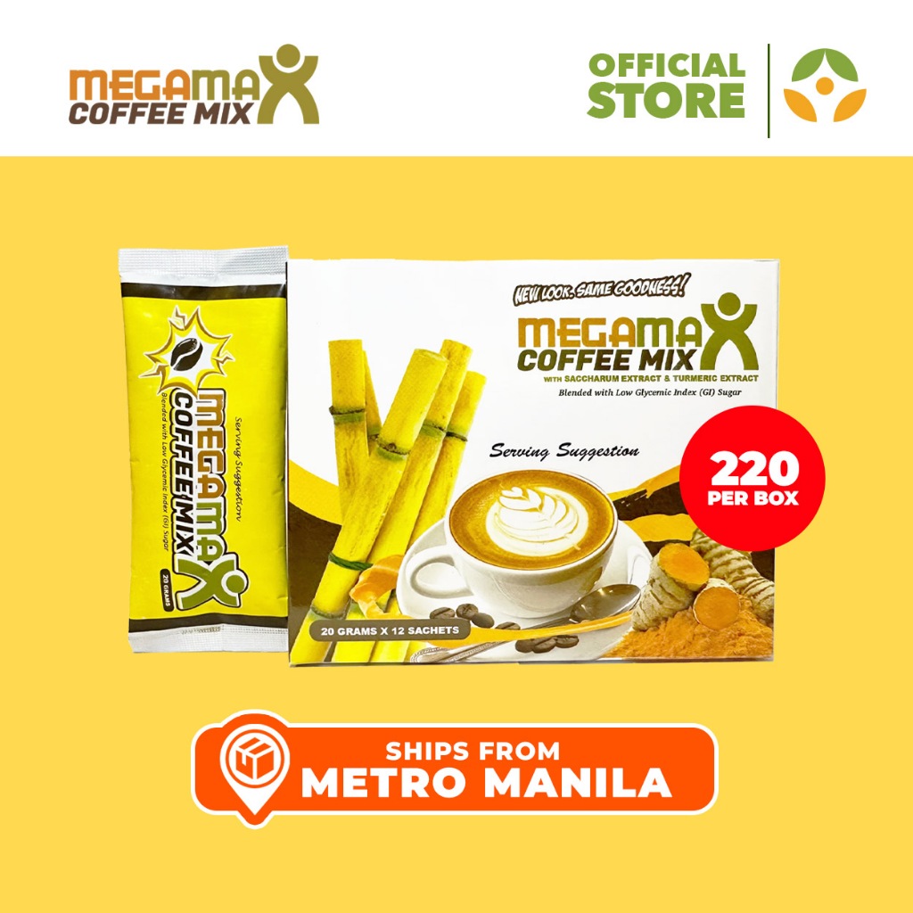 MEGAMAX Low Glycemic Index Coffee: Coffee Made Healthy | Shopee Singapore