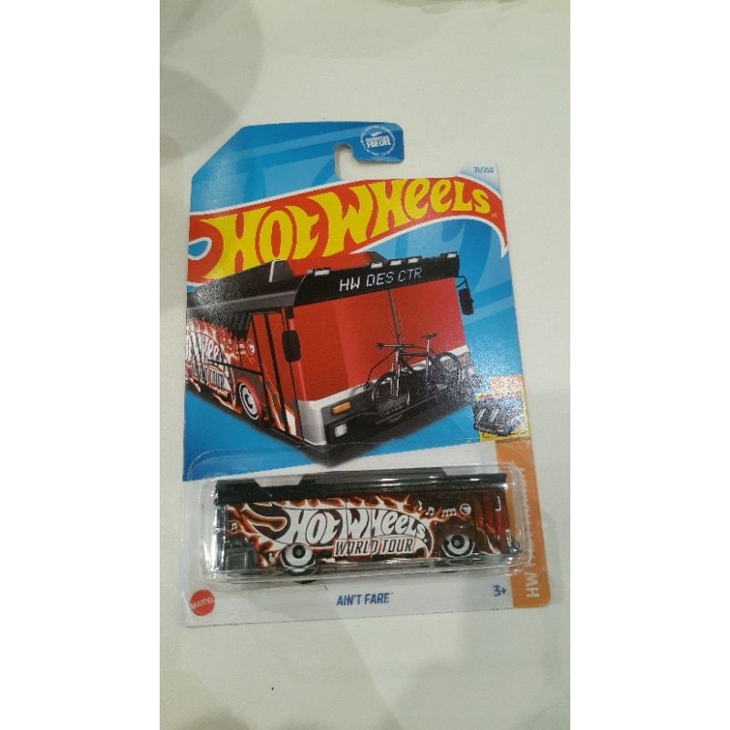 Hot Wheels 1/64 Ain't Fare Treasure Hunt TH #3/5 2024 - Neuf, Modèle GT Bordeaux