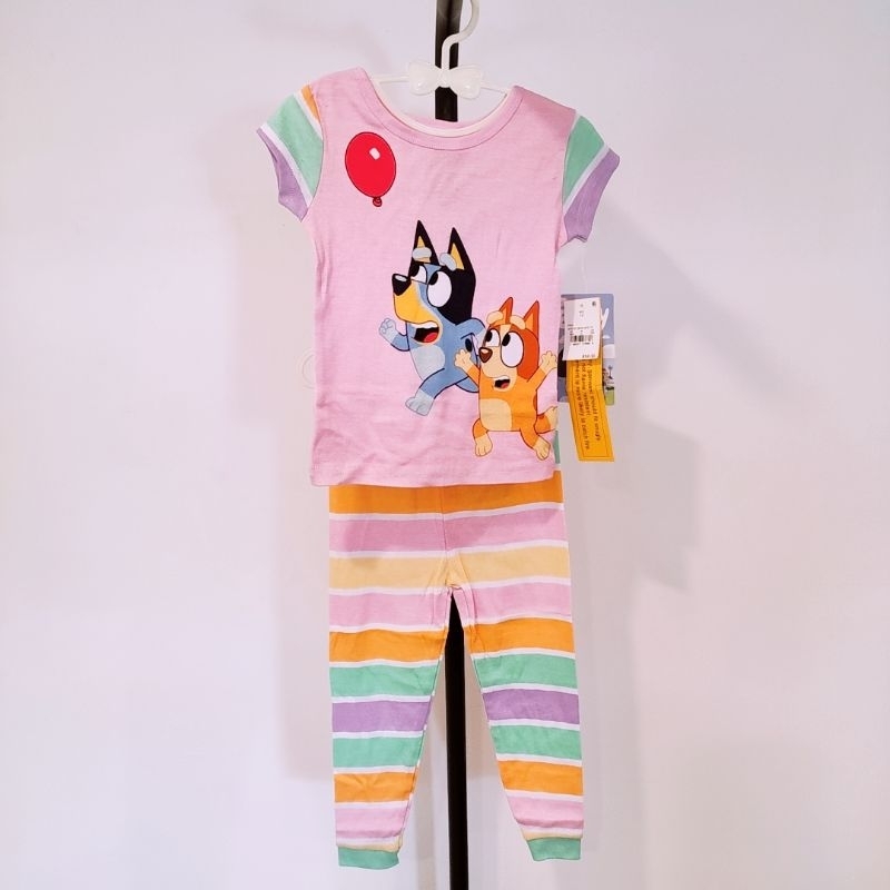 Imported Branded Bluey and Bingo Cotton Pajama Sets for Baby and Kids 12 months to 5 years old
