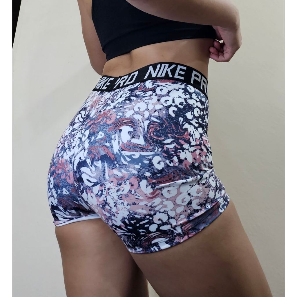 VBT NEW ARRIVAL NIKE PRO MULBERRY PRINT VOLLEYBALL SPANDEX CYCLING SHORTS  SPORTS | Shopee Singapore