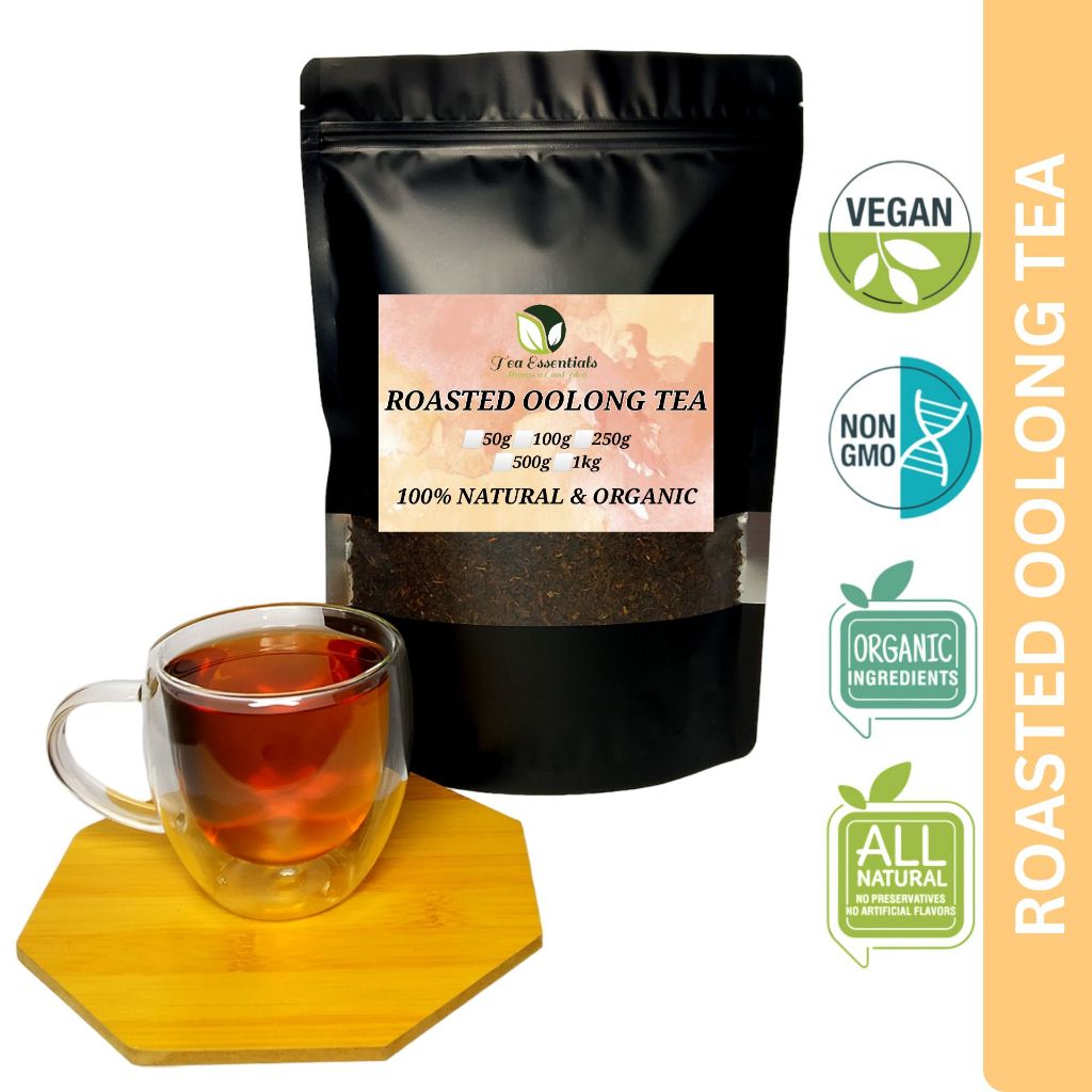 Roasted Oolong Tea Good For ( Fat Burn,Milk Tea) 50g To 500g Shopee