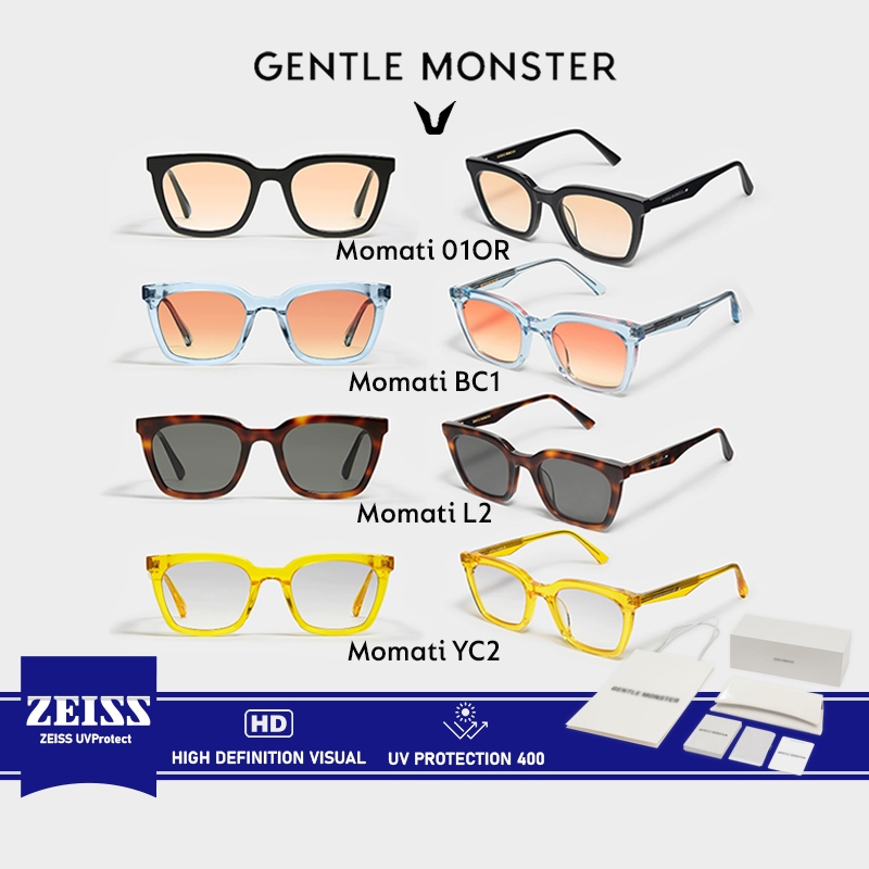 AUTHENTIC Gentle Monster ZEISS LENS MOMATI 01OR / BC1 / L2 / YC2 Korean