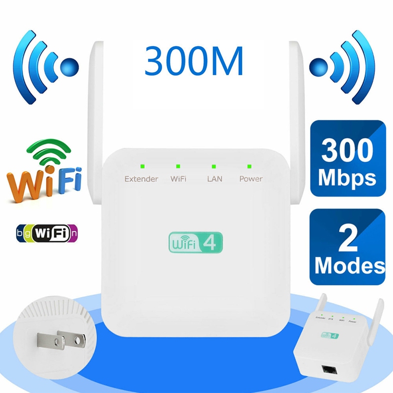 Perfectph Wifi Repeater 300Mbps Wi fi Router Long Range Booster Wifi ...