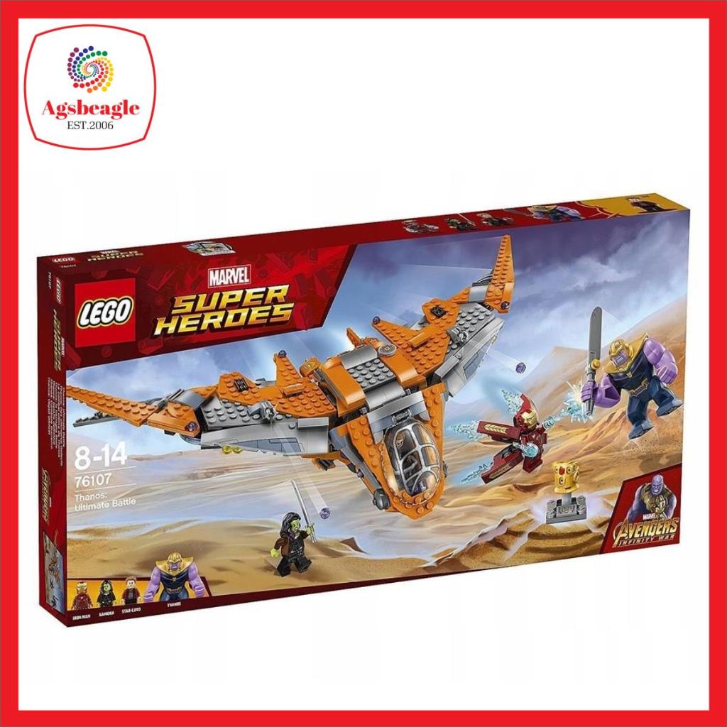 Lego Marvel 76107 Thanos Ultimate Battle 2018 Shopee Singapore