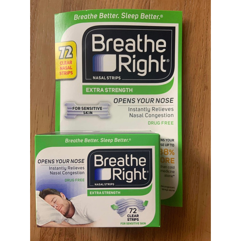 Breathe Right Nasal Strips (72 Strips) 