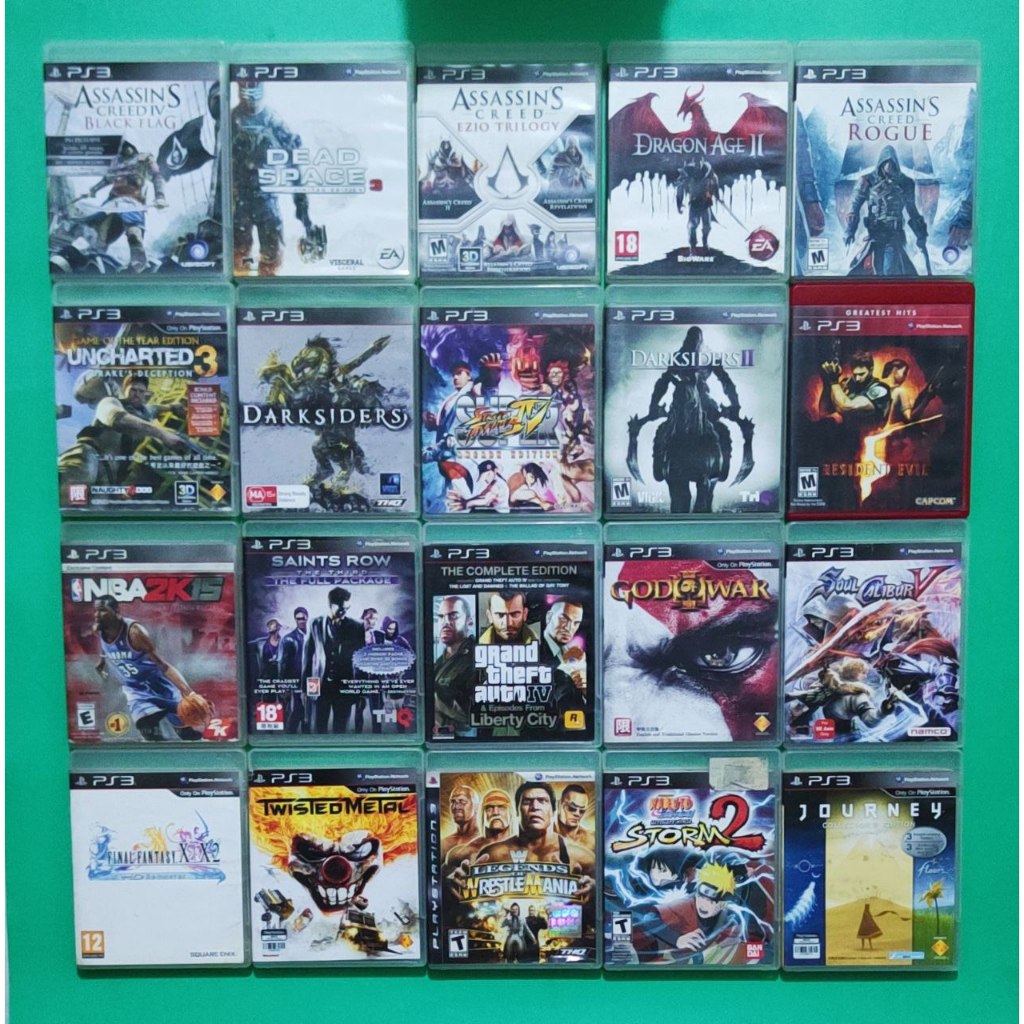 PS3 Games - Action Adventure Versus Fighting Genre Playstation 3 Game |  Shopee Singapore