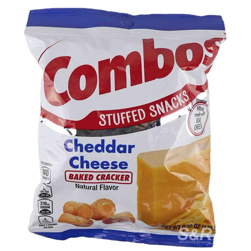 Combos Cheddar Cheese Cracker Chips 178.6g Shopee Singapore