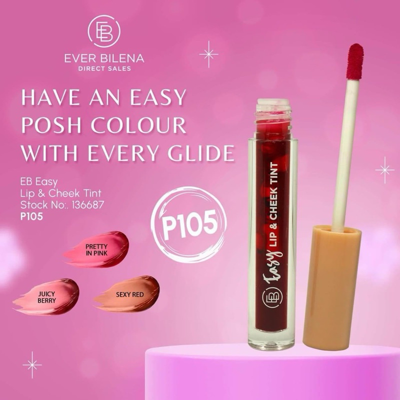 EB Ever Bilena Easy Lip and Cheek Tint | Shopee Singapore