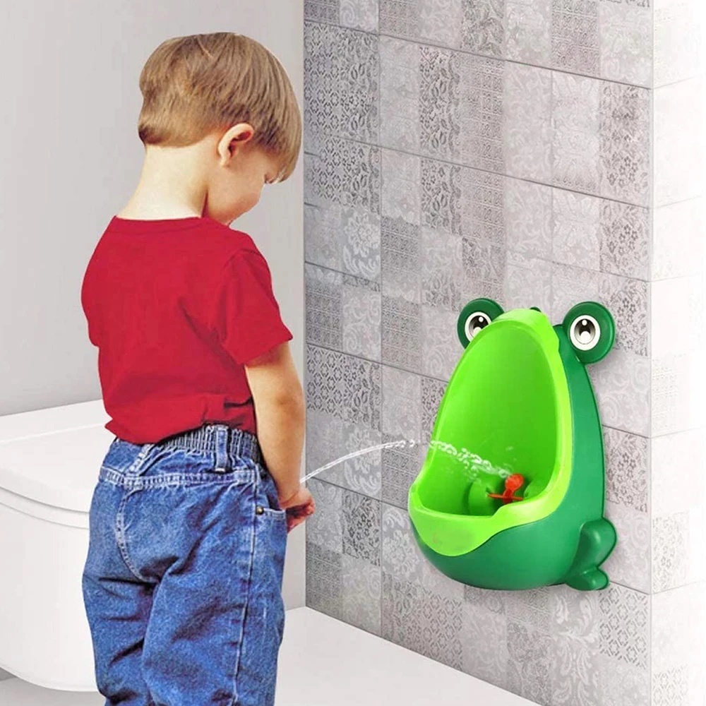 Bebe Frog Children Potty Toilet Training Kids Urinal For Boys Pee Trainer Urinal Bathroom H055
