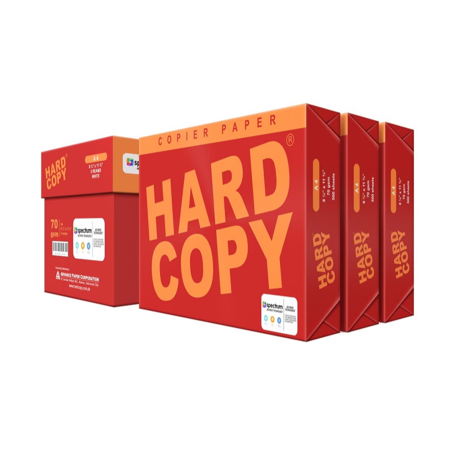 Hard Copy Bond Paper Short | A4 | Long 70gsm & 80gsm (sold per ream ...