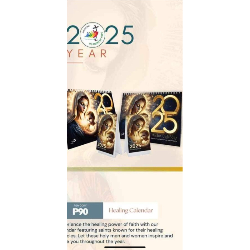 Table Calendar 2025 (2 Sizes) | Shopee Singapore