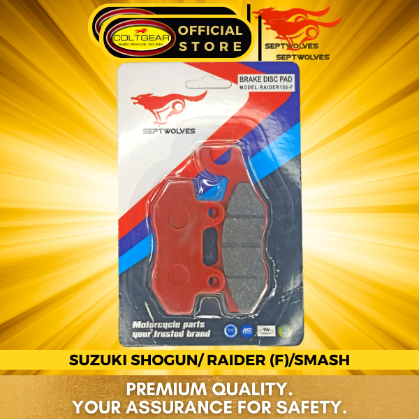 SEPTWOLVES Brake Pad for Shogun | Smash | Raider J | R150 [Front ...