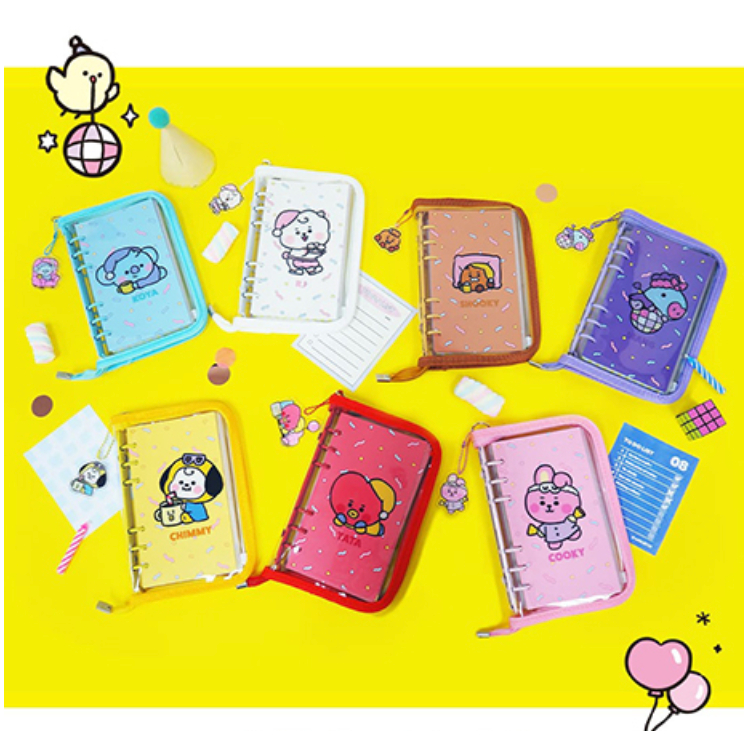 BTS BT21 OFFICIAL Minini Retro Diary Planner Scheduler | Shopee Singapore