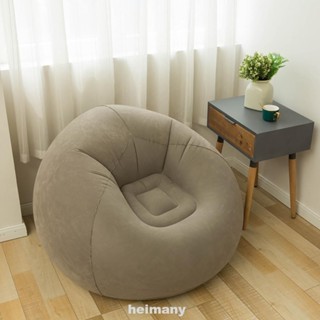 OTAUTAU Bean Bag Sofa With Filler Round Egg Nest Pouf Chair Floor