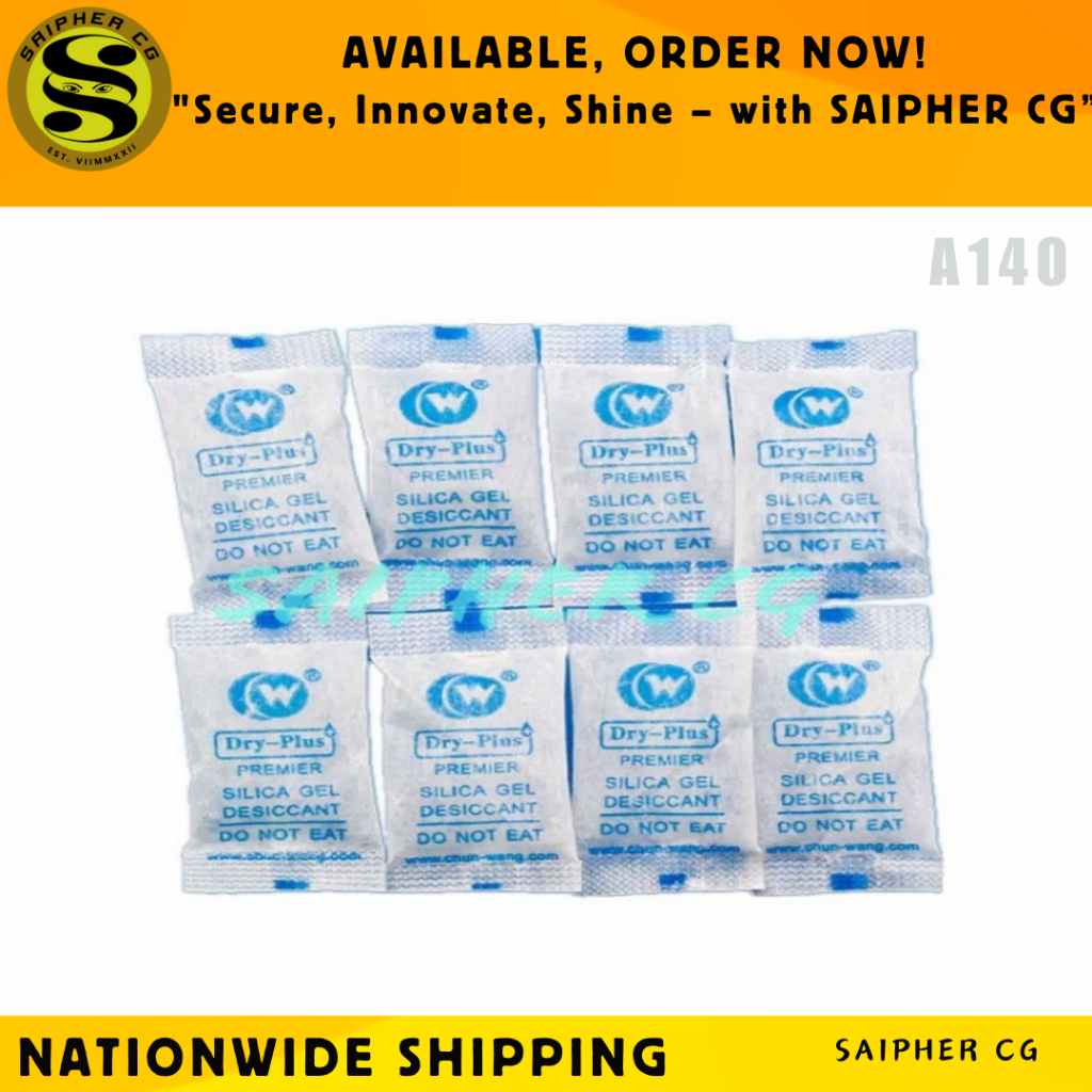10pcs Premium Non Toxic SILICA GEL DESICCANT FOOD AND NON FOOD GRADE
