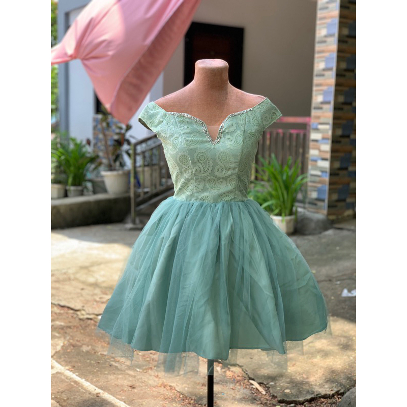 Cocktail Dress with Pelon Paubos