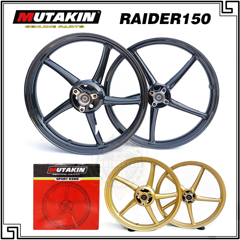 522 MUTAKIN Mags Suzuki Raider 150 Carb / Raider 150 FI Front Disc 4