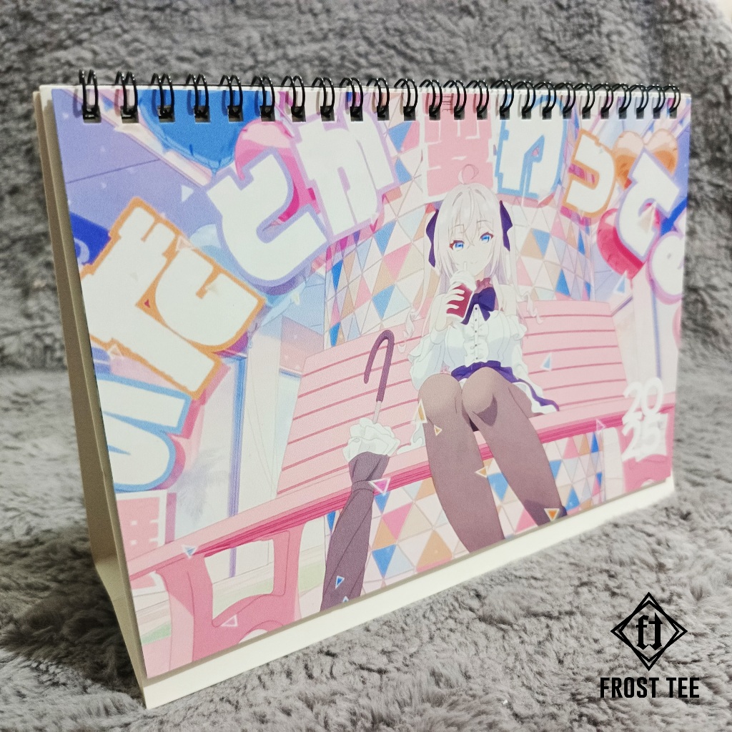 Roshidere Alya Hiding Her Feelings in Russian Anime Desk Calendar 2025