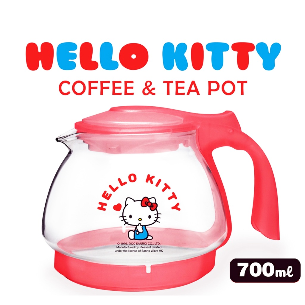 Hello Kitty Coffee & Tea Pot 700ml ( Imported ) - Red | Shopee Singapore