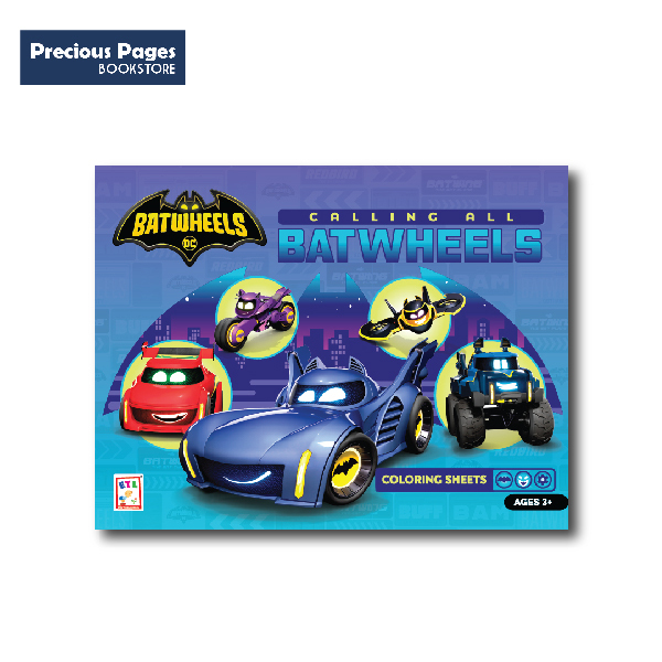 Batwheels - Calling All Batwheels Coloring Sheets Ages 3+ | Shopee ...