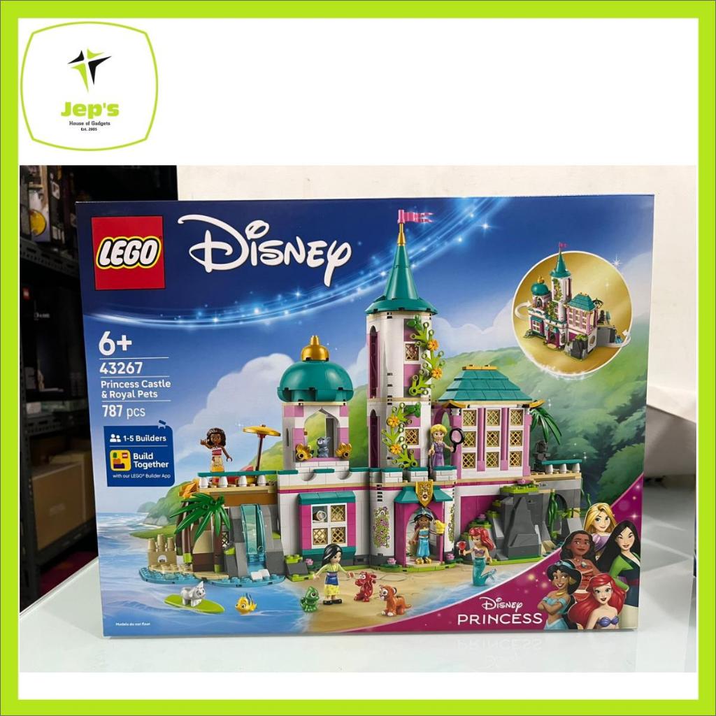 Lego Disney 43267 Princess Castle And Royal Pets 2025 Shopee Singapore