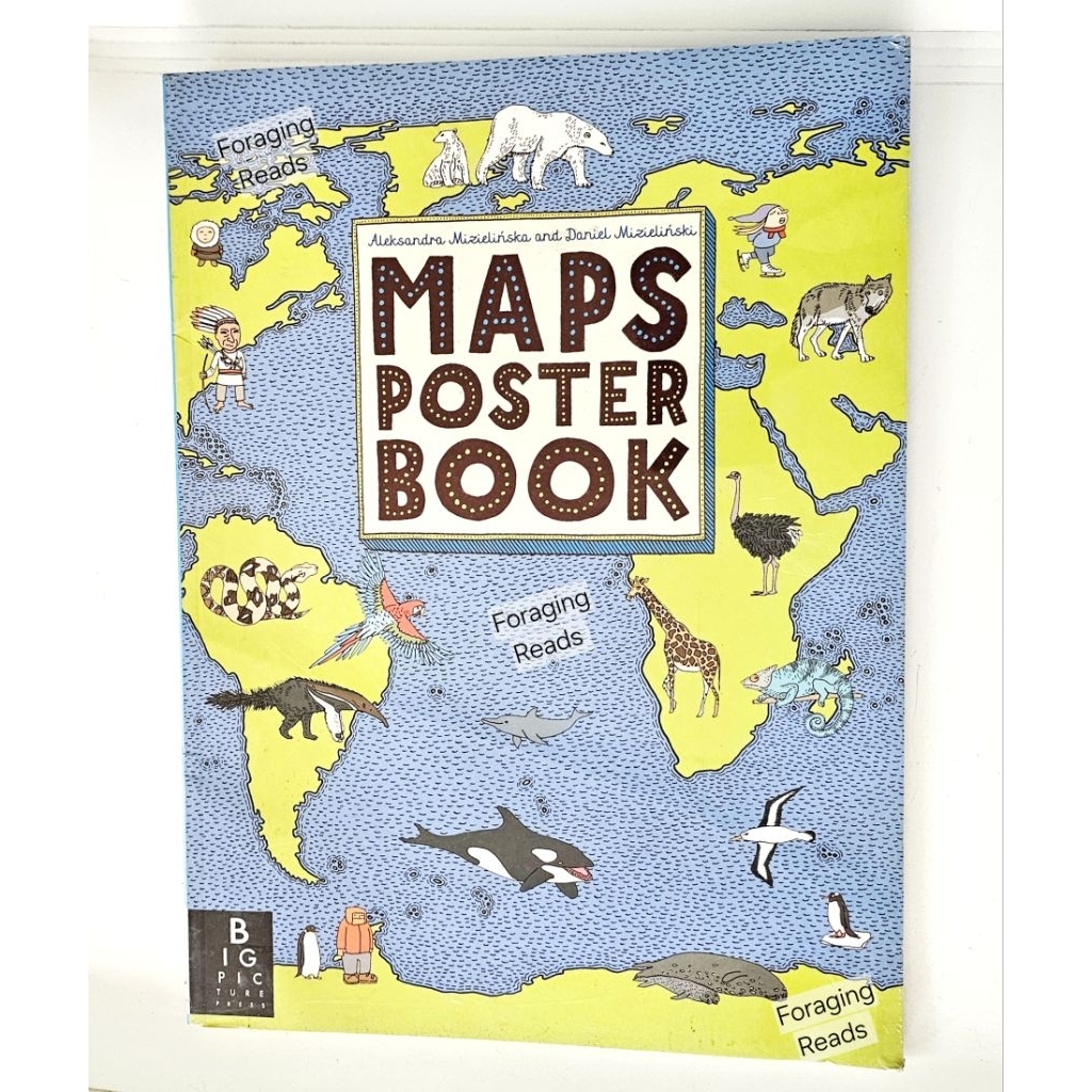Maps Poster Book (brand new oversized book) | Shopee Singapore