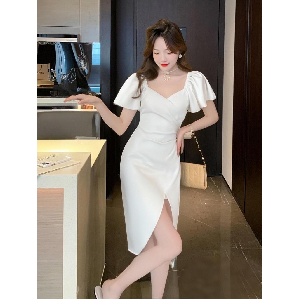 chinese dress ladies Lizakosht Summer Fashion Retro Evening Party Midi Dress Women Elegant main image 1