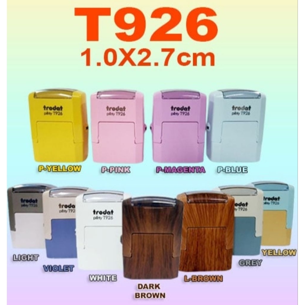 FREE KEY CHAIN!!!... TRODAT T926 personalized rubber stamp self inking ...