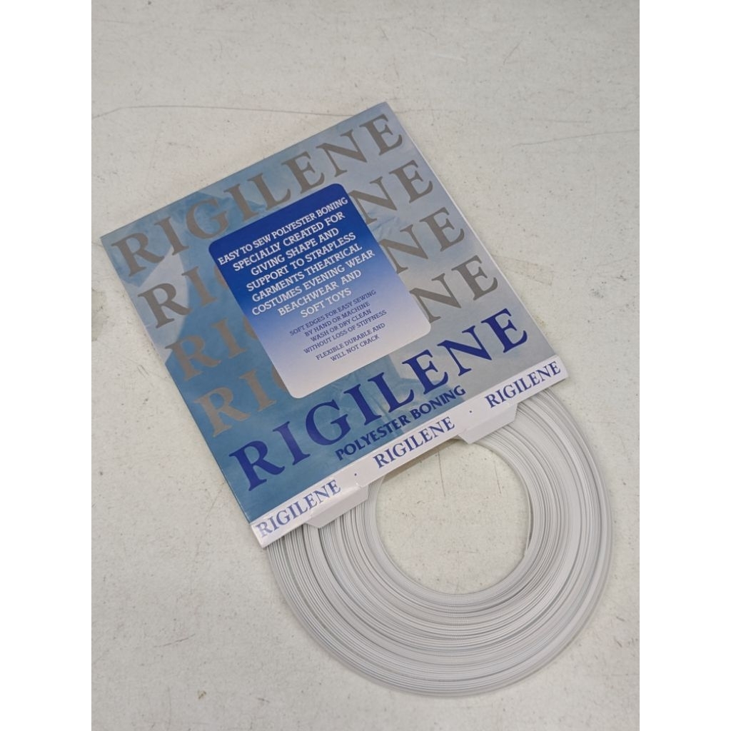 RIGILENE Polyester Boning (6 8 10 12 15 mm) (40 meters or 44 yards per ...