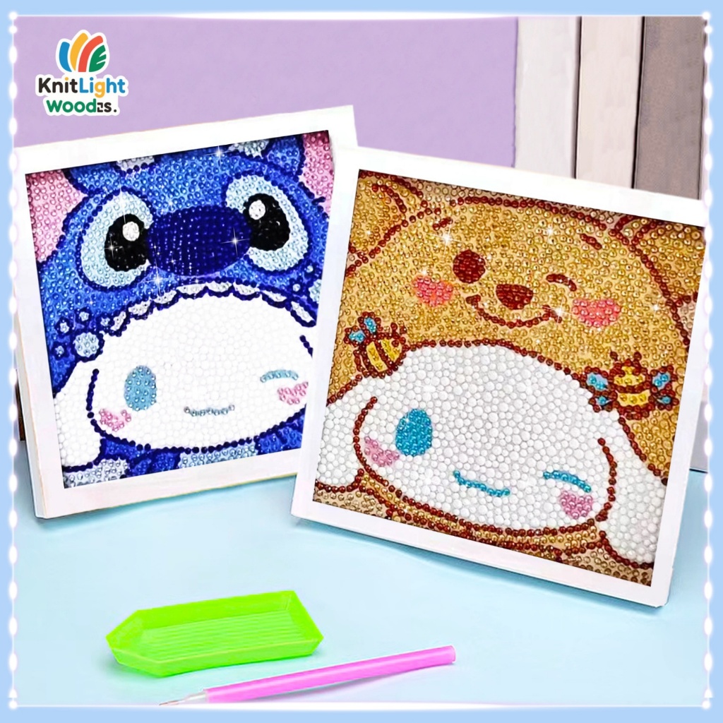 Creative DIY Children's Diamond Drawing, Children's Puzzle Toy Cartoon ...