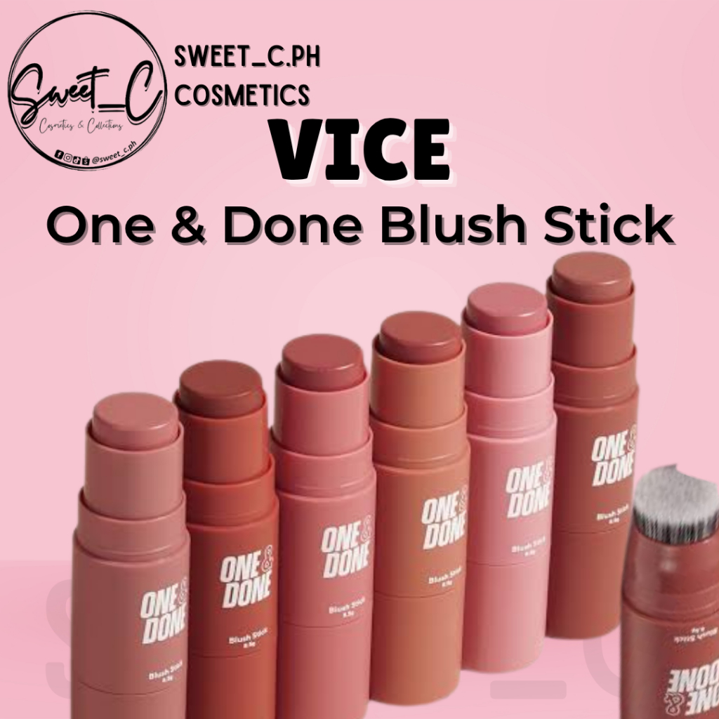 Vice One & Done Blush Stick | Shopee Singapore