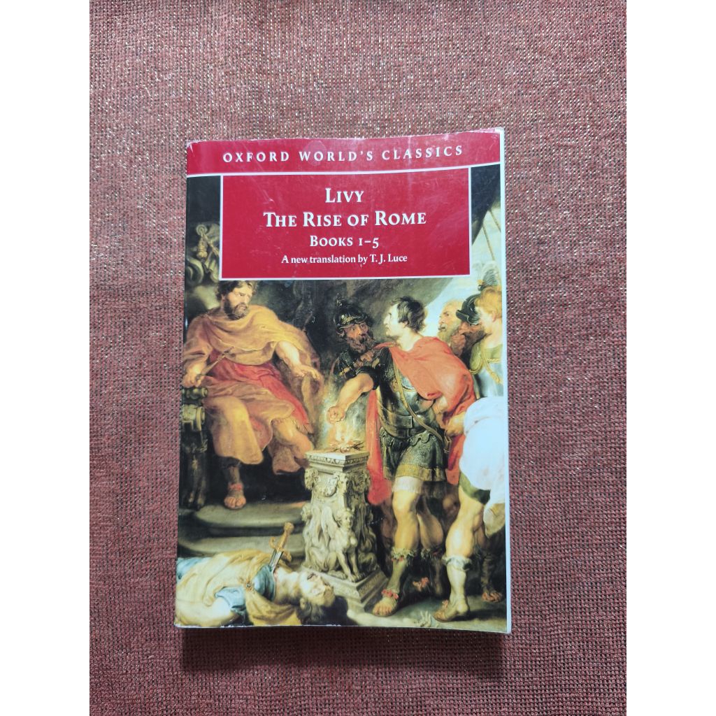 The History of Rome, Books 1-5: The Rise of Rome by Livy | Shopee Singapore