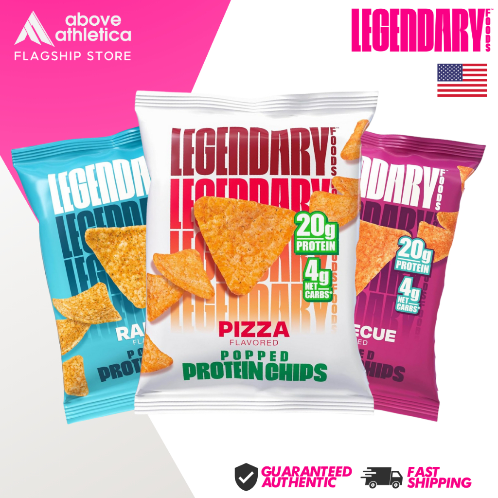 Legendary Foods Protein Chips - sold per piece - Keto-Friendly Gluten ...
