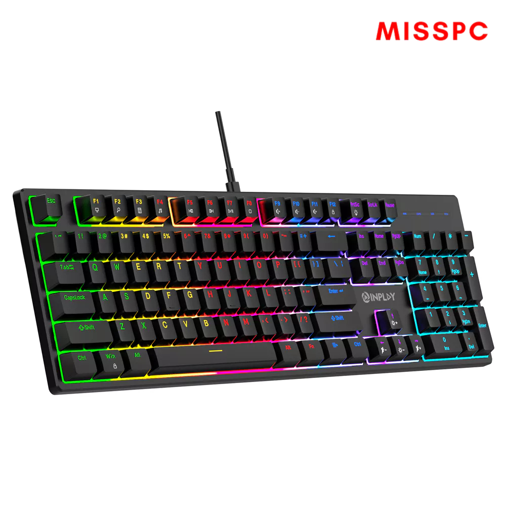 Inplay NK1040-B Mechanical keyboard w/ numpad (Red switch) (Black ...