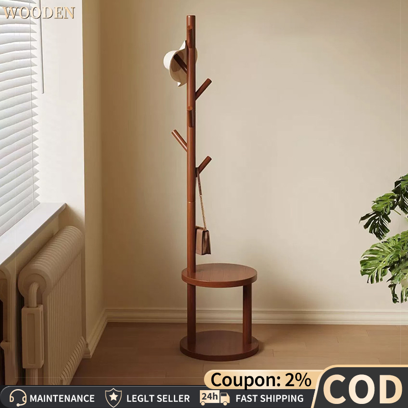 ️ Solid Wood Bag Rack Umbrella Stand Clothes Rack Stand Coat Rack ...