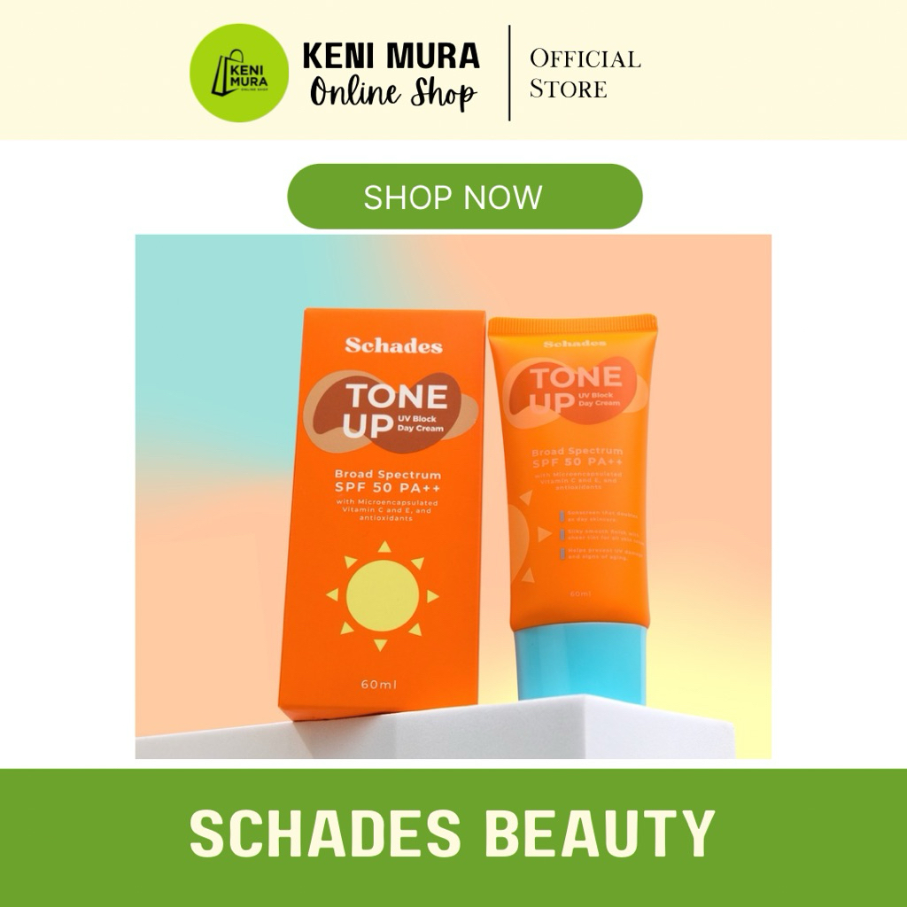 Schades Beauty Tone Up Sunscreen SPF50 PA++ || 60ml | Shopee Singapore