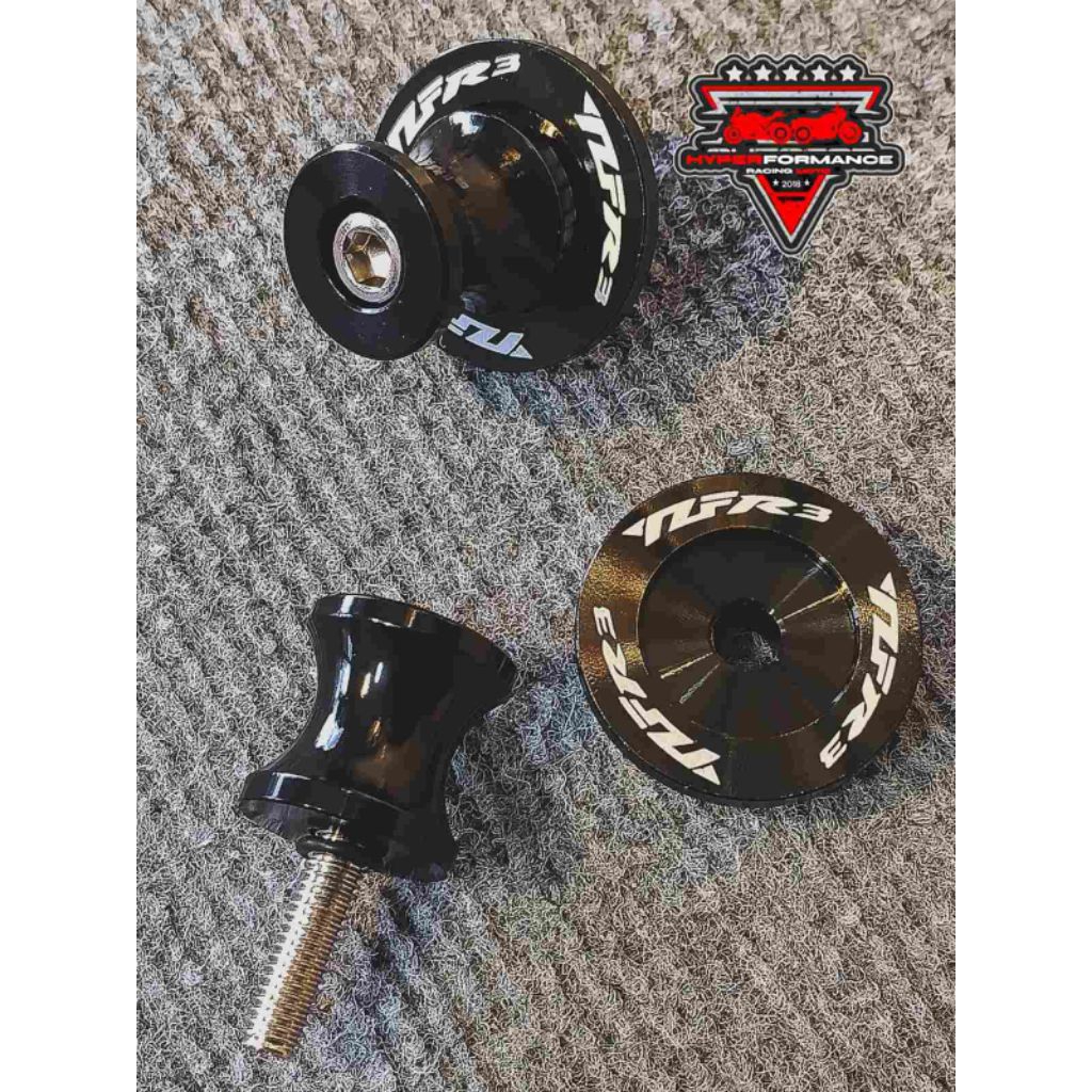 YAMAHA YZF R3 SWING ARM SPOOL | Yamaha R3 Swing arm Paddock Stand Spool ...