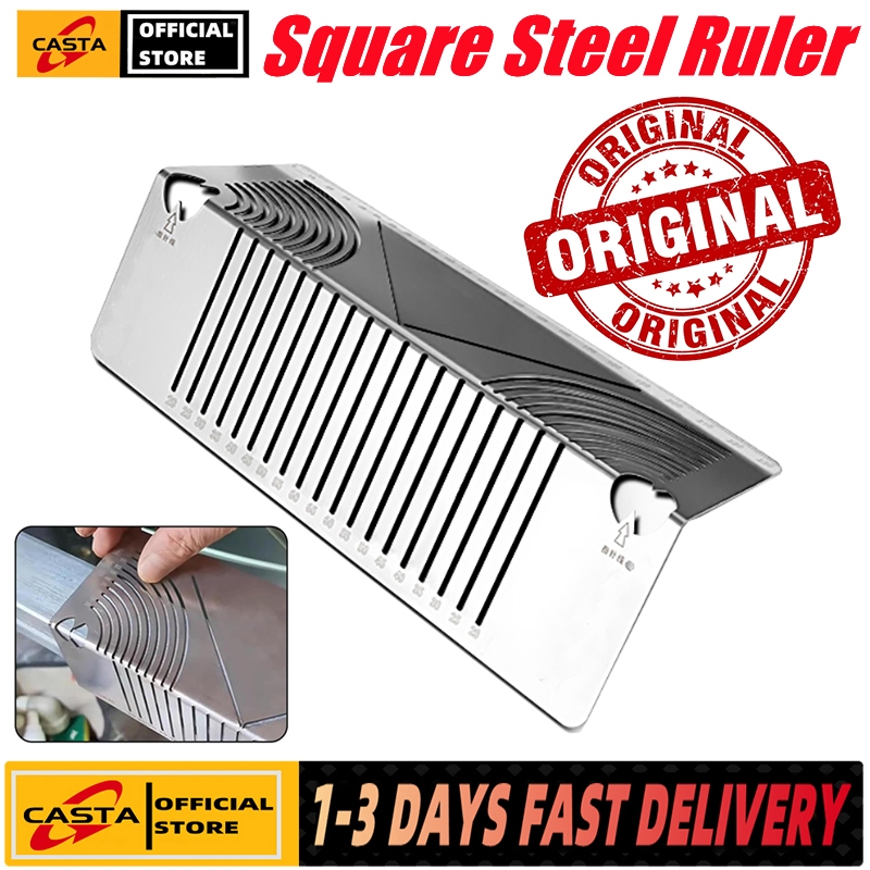 Square Tube Bending Ruler, Used For 20-65mm Square Tube Cutting, Right ...