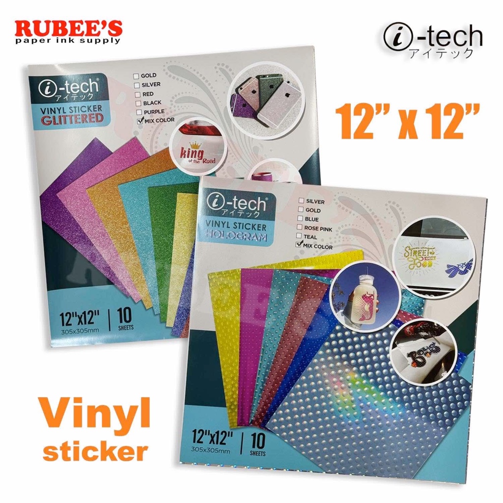 i-Tech Vinyl Sticker 12