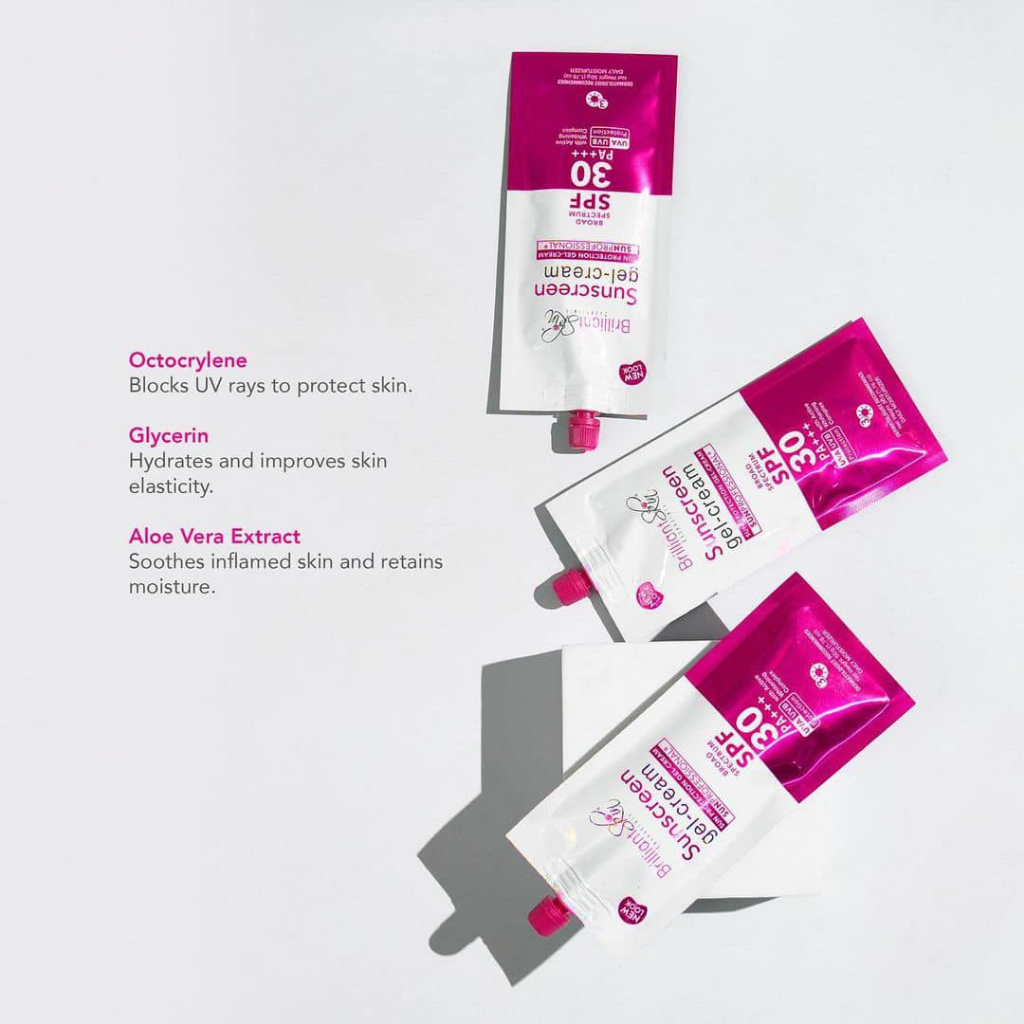 Brilliant Sunscreen Gel Cream Sun Professional SPF 30 | 50g