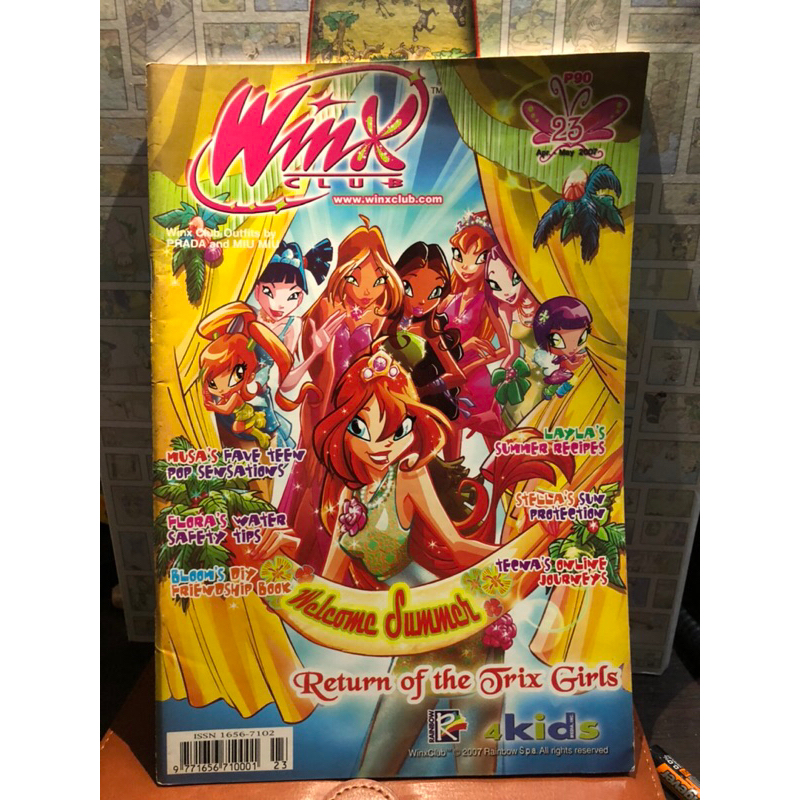 Winx Club Magazine (used-very used) | Shopee Singapore