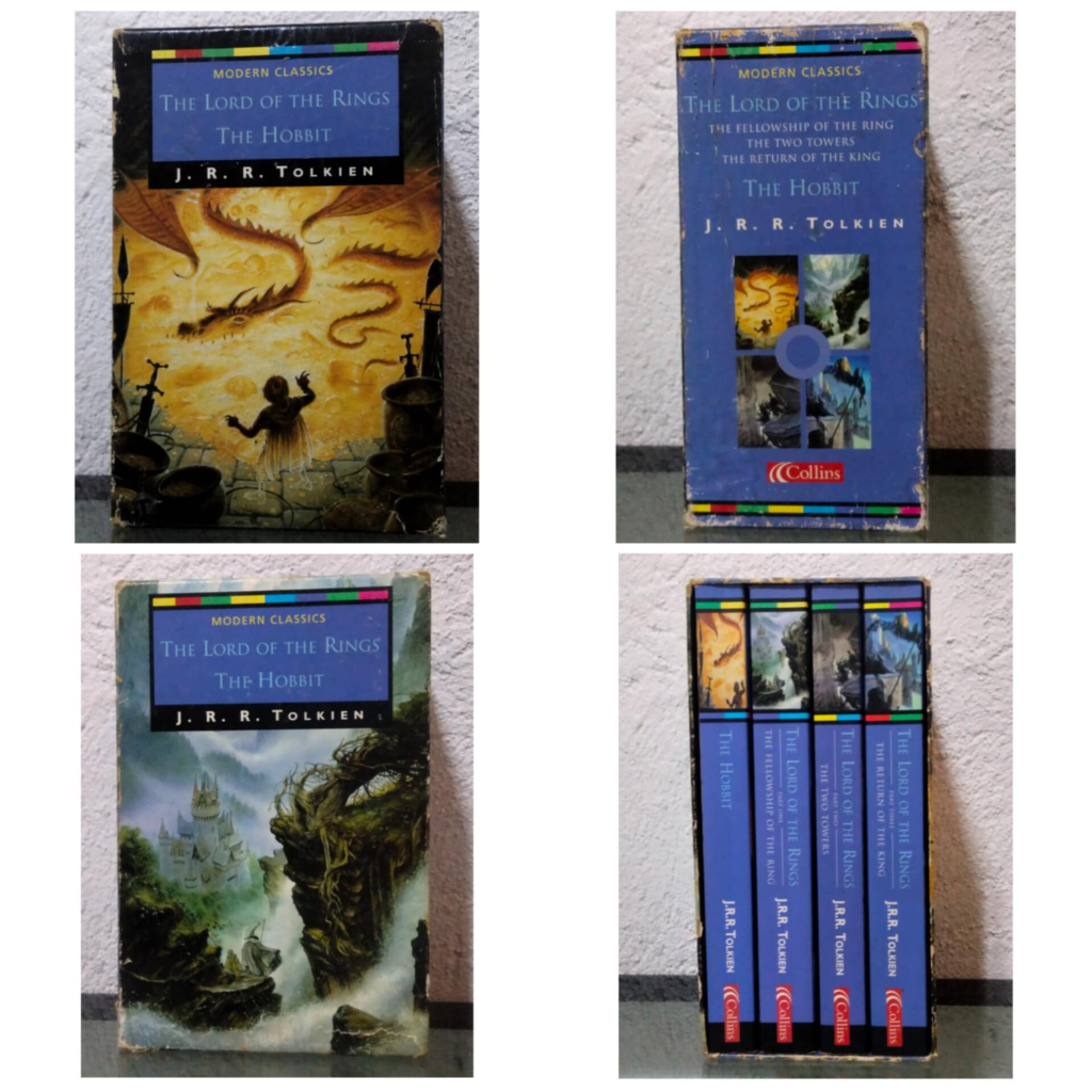 [Authentic / Used / Boxset of 4] THE HOBBIT & THE LORD OF THE RINGS by ...